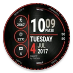 Logo of Swift Watch Face android Application 