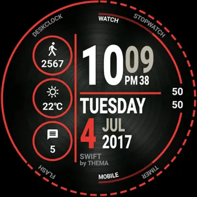 Swift Watch Face android App screenshot 4